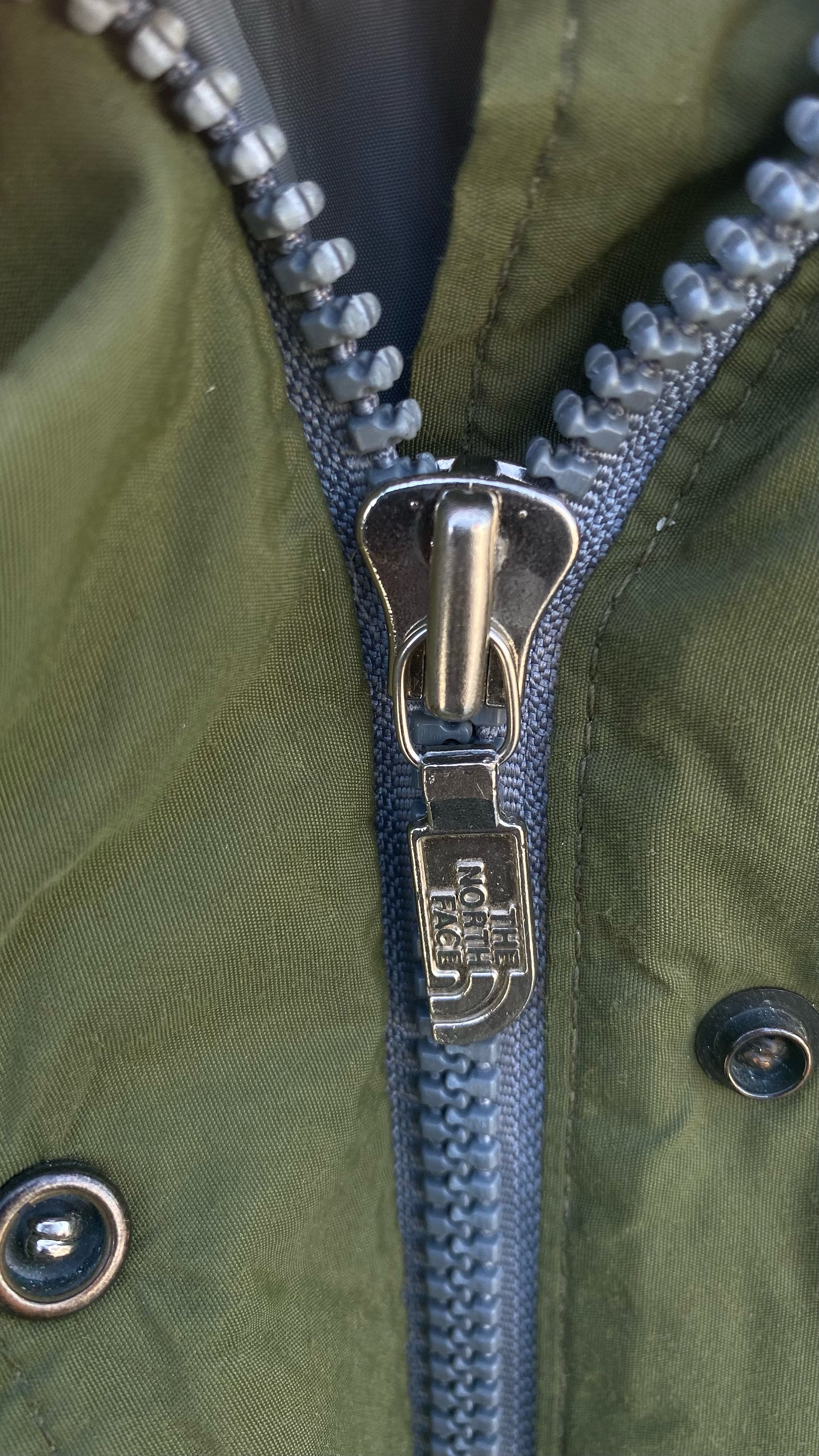 Vintage 80s the North Face Military Green Jacket / Field