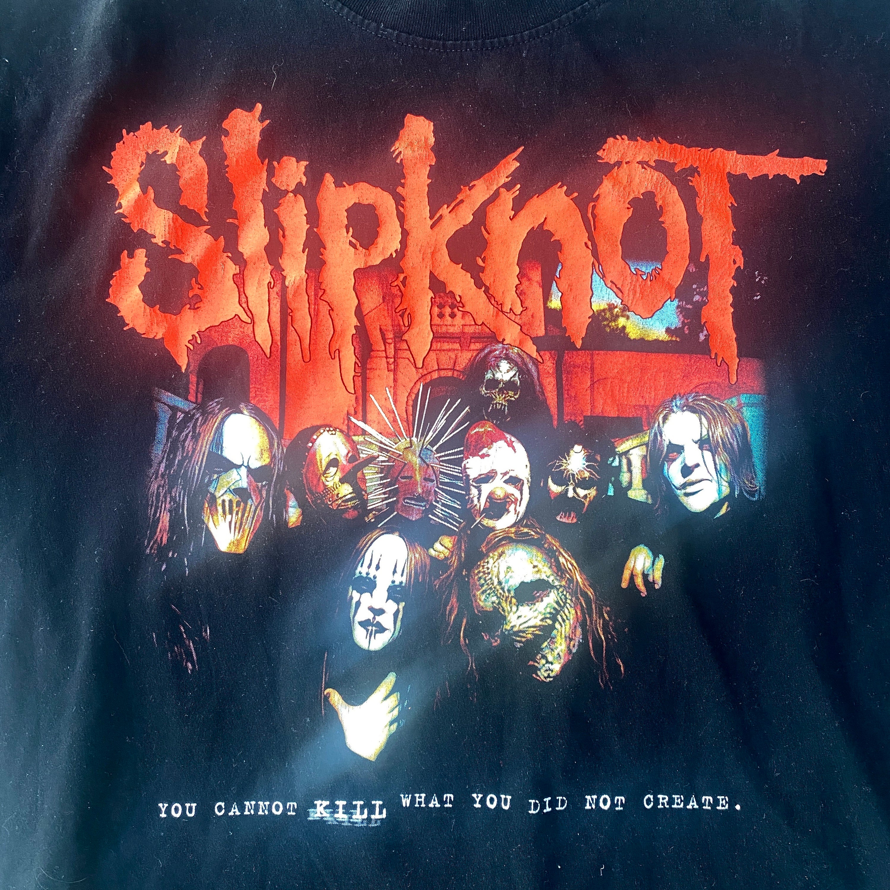Vintage 2004 Slipknot Band T-shirt / Vintage 2000s Rock Shirt