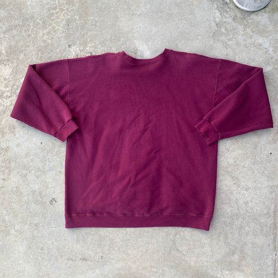 Adidas Sportswear Sudadera Adidas Granate Sudadera De Cuello