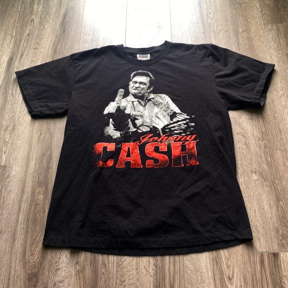 ヴィンテージ 90 年代 ジョニー キャッシュ T シャツ / バンド T