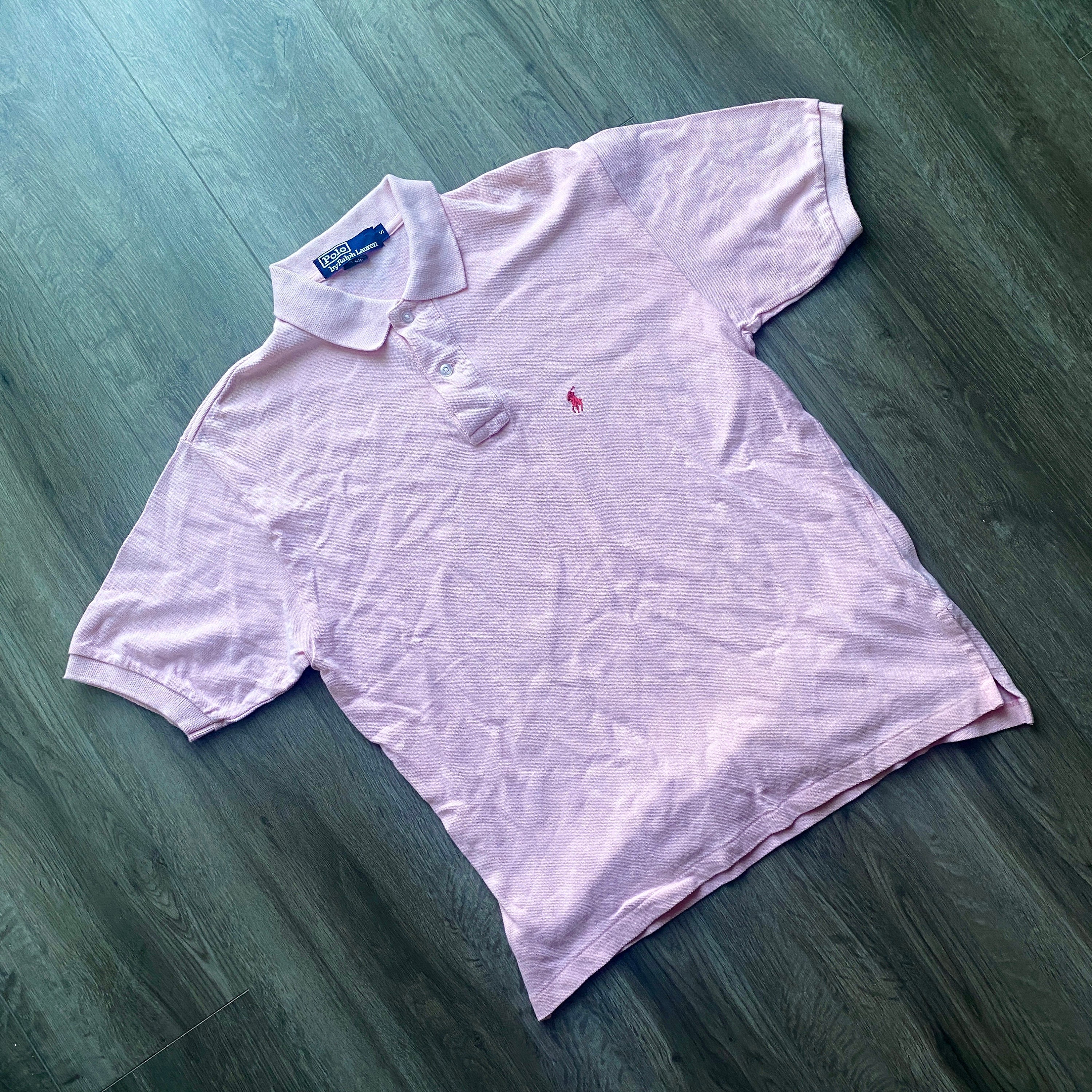 Vintage 90s Polo Ralph Lauren Camisa de golf rosa / Polo rosa claro /  Dinero viejo / Polo retro / 1990s Vintage / Ralph Lauren / Golf manga corta  - Etsy México, image size:3000x3000