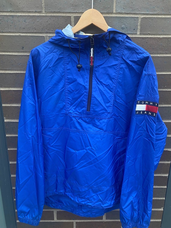 Half zip windbreaker tommy hilfiger discount