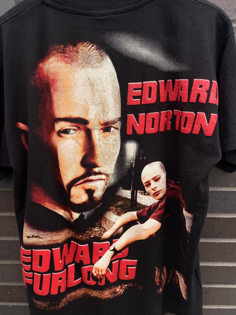 Vintage 1998 American History X Movie Promo Tshirt / Vintage Movie Tee / Single Stitch / Rare