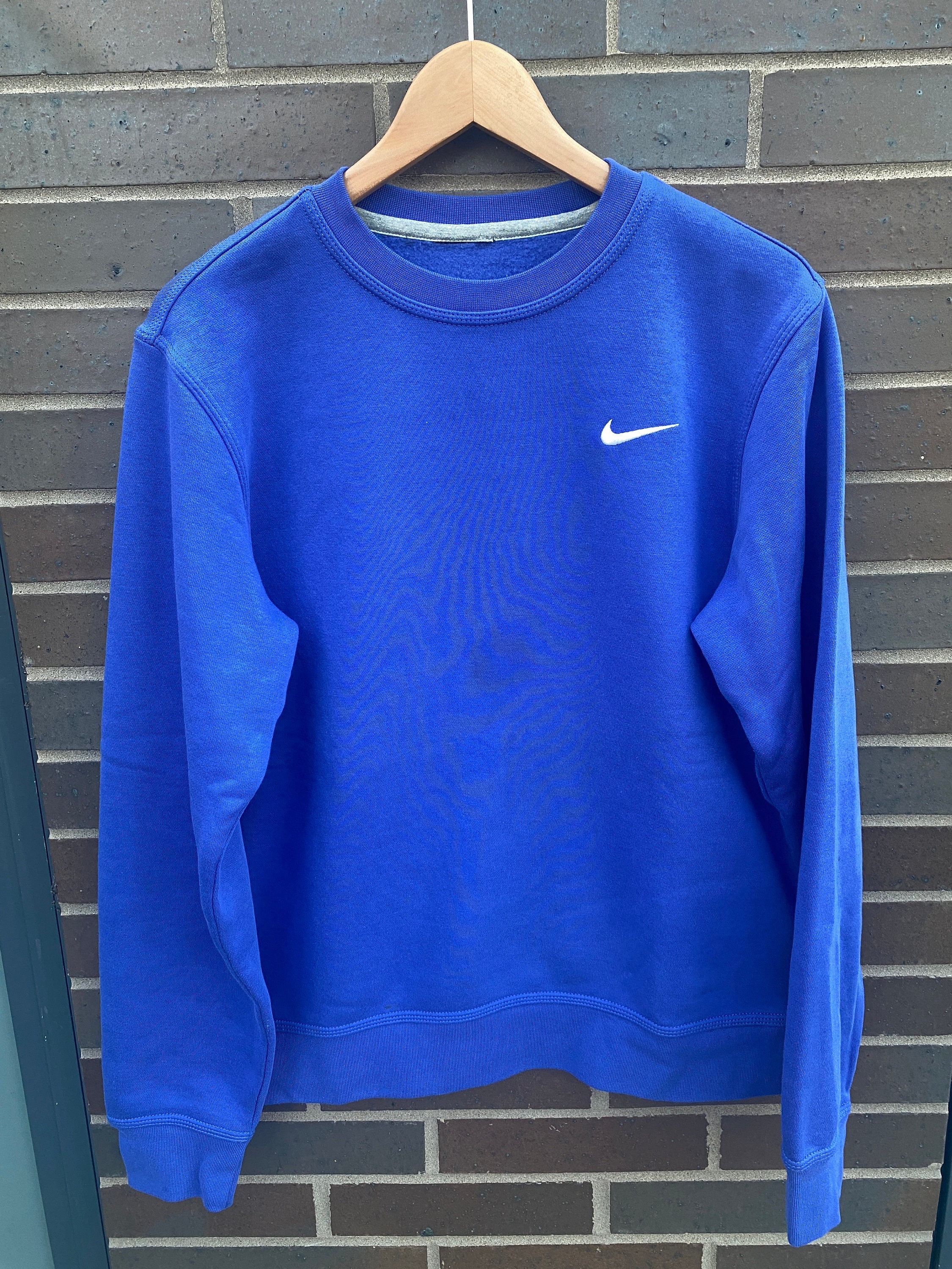 vintage nike crewneck blue