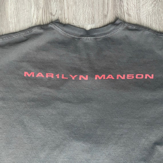 Vintage 1998 Marilyn Manson “God is in The TV” Ba… - image 4