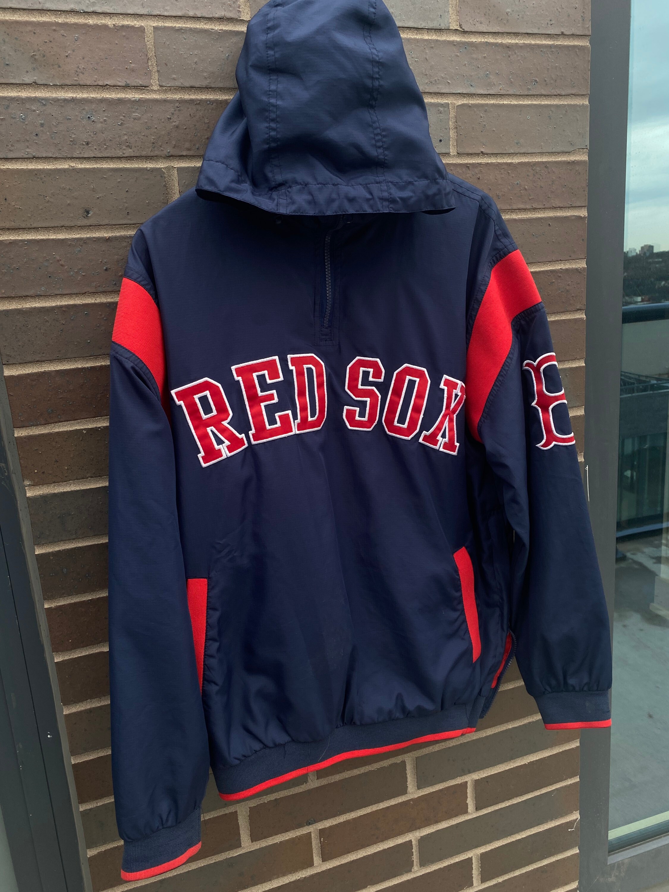 Vintage 90s Boston Red Sox MLB Windbreaker Jacket