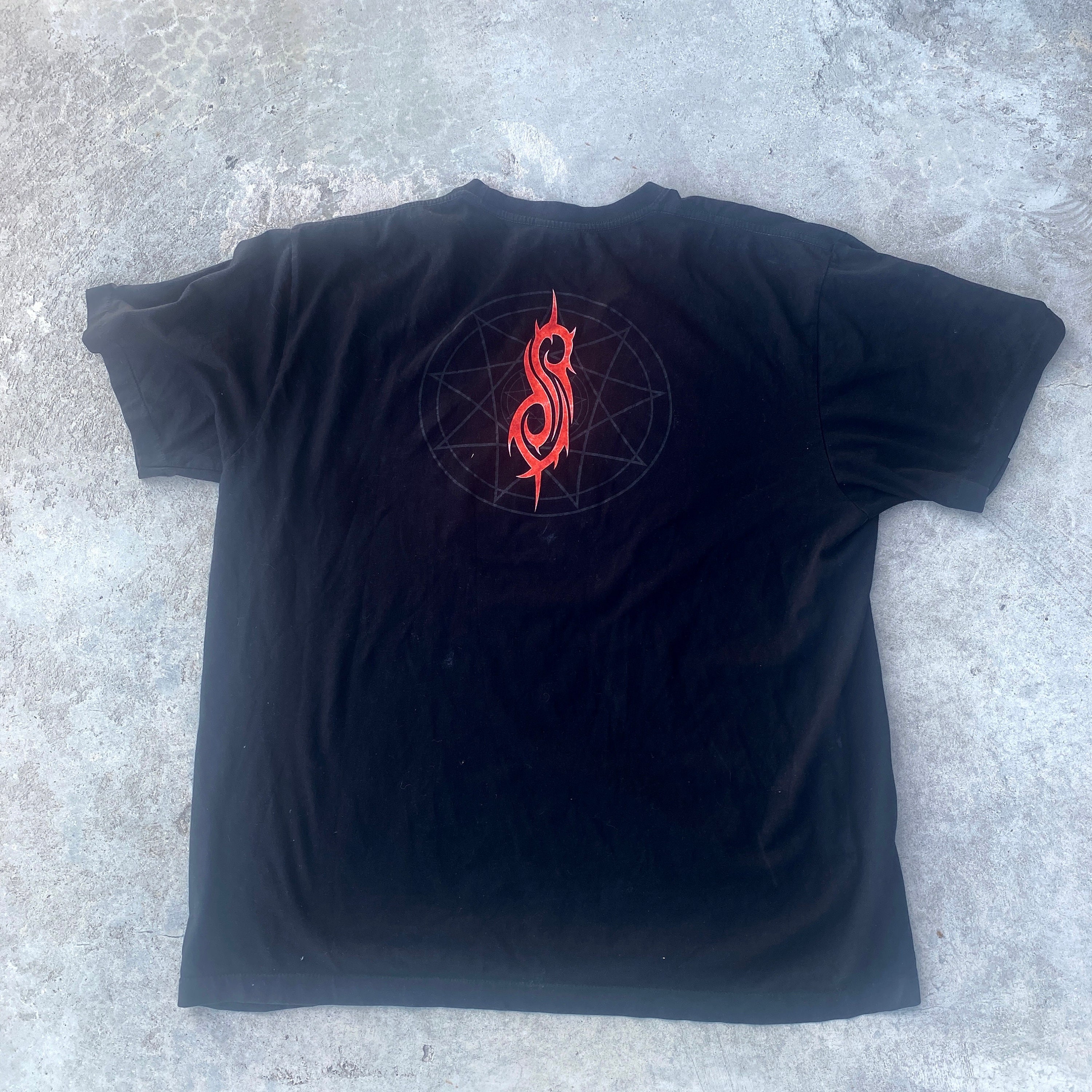 Vintage 2004 Slipknot Band T-shirt / Vintage 2000s Rock Shirt