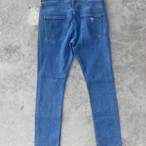 Vintage Y2K Guess Jeans Blue Denim Jeans / Made in USA / Rare Vintage / American Vintage / Streetwear Fashion / Vintage Pants image 3