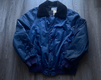 ジャケット・アウター Vintage 90s Fur Bomber jacket Archival Clothing × Avant Garde × Japanese Brand 90s Vintage