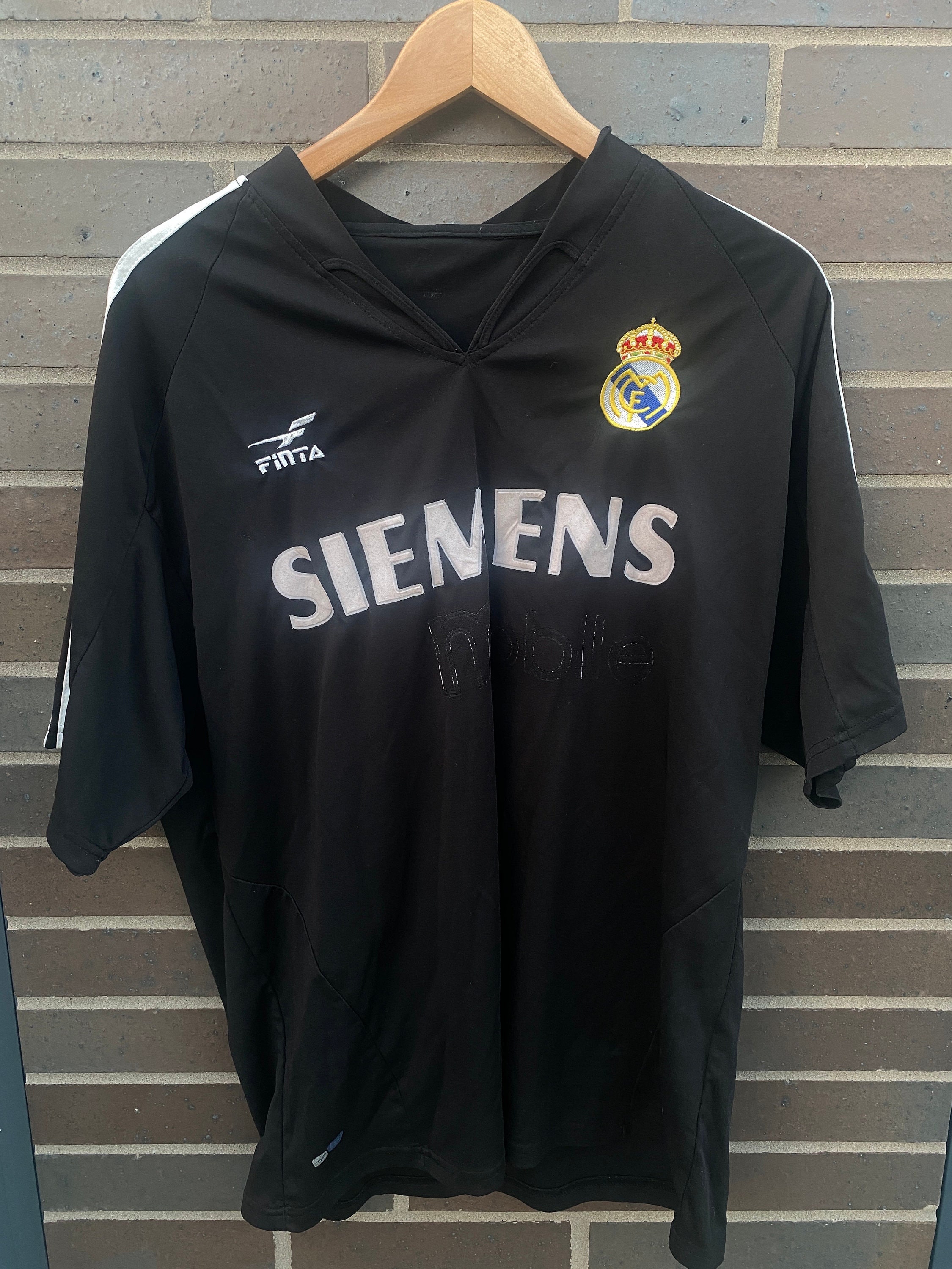 Vintage Real Madrid Shirt Siemens Mobile - Size Extra Large