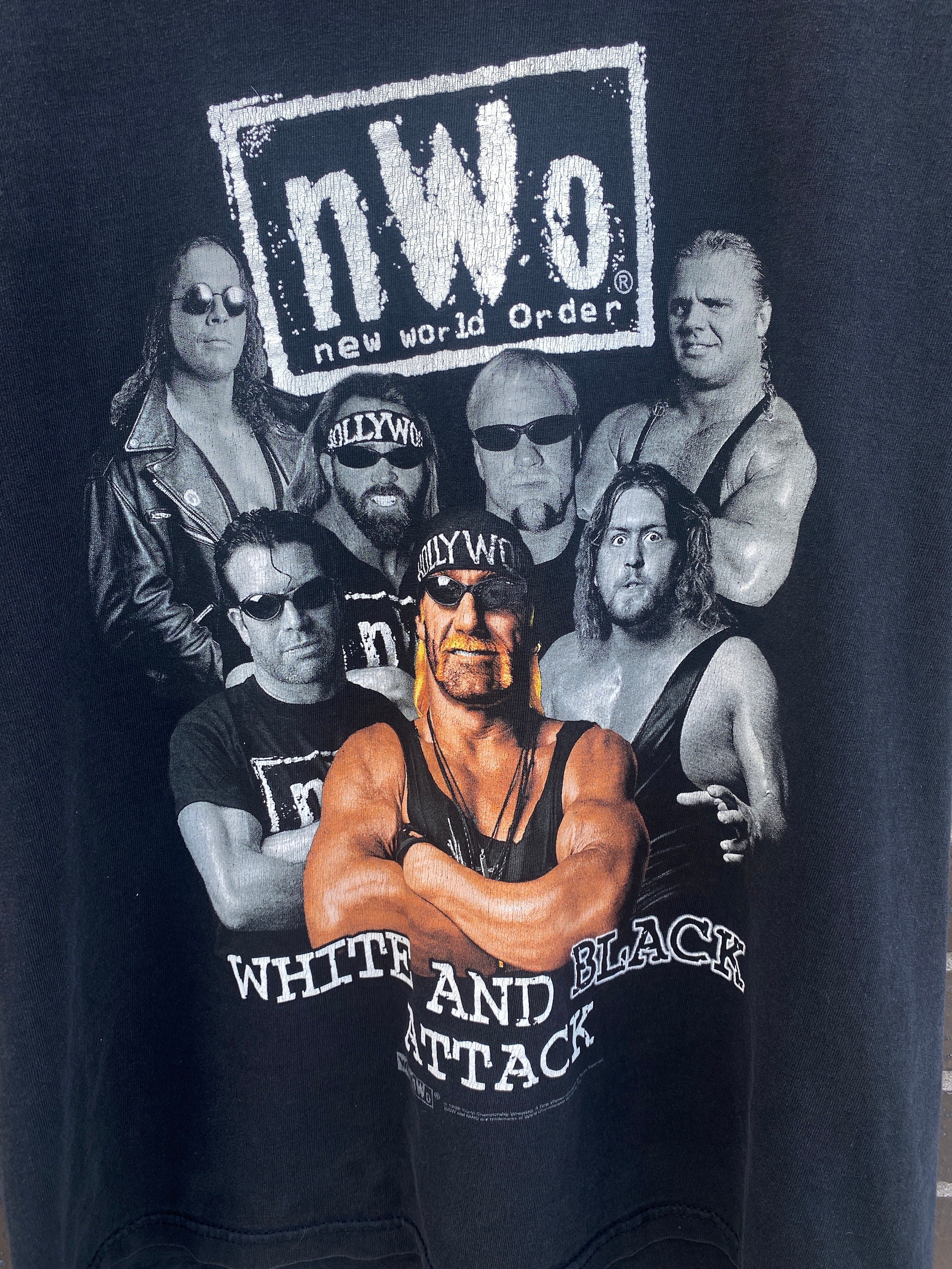 Vintage 1998 WCW NWO Pro Wrestling T-shirt / Vintage 90s Wrestling 