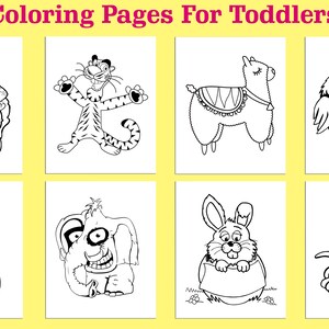 Animal Coloring Pages, Pdf Coloring Pages Animals, Easy Fun Coloring