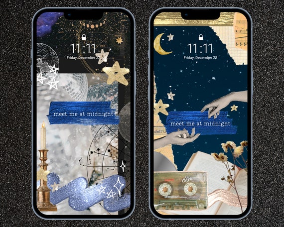 Midnights Wallpaper Duo, Taylor Swift Album, Taylor Swift Midnights Phone  Wallpaper, Phone Background, Meet Me at Midnight iPhone Wallpaper -   Denmark