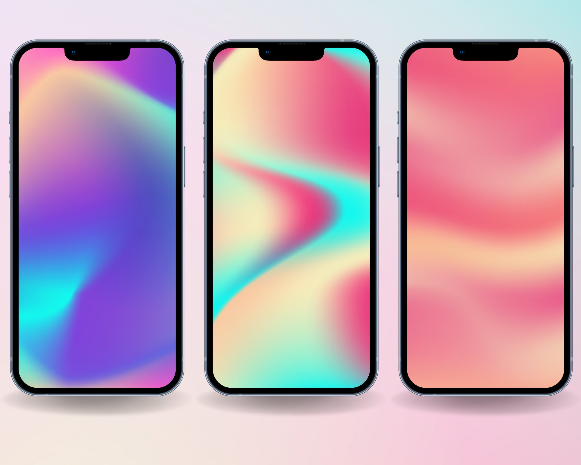 iPhone 14 inspired wallpaper gradients