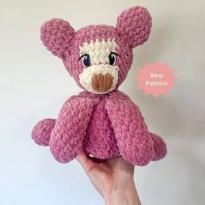 Bear Crochet Pattern | Benji the Bear