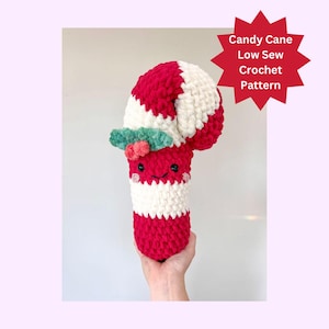 Candy Cane Crochet Pattern | Candy Cane | Carmen the Candy Cane | Christmas Crochet