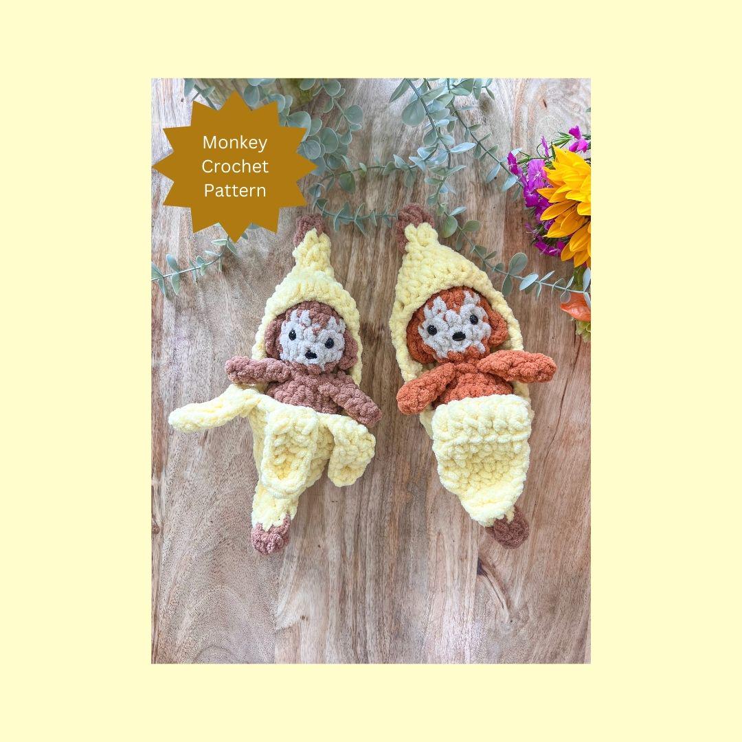 Mono con banana - Etsy México, image size:1080x1080
