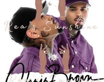 chris breezy purple png