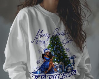 Zeta Phi Beta Christmas Design (Digital Download)