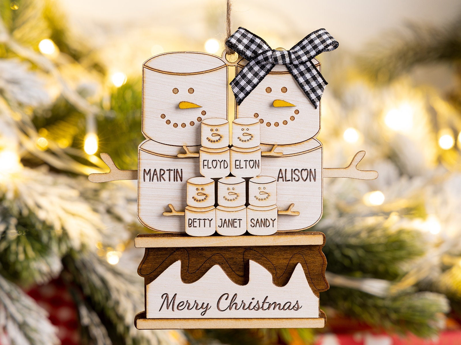 13+ Custom Wood Ornaments