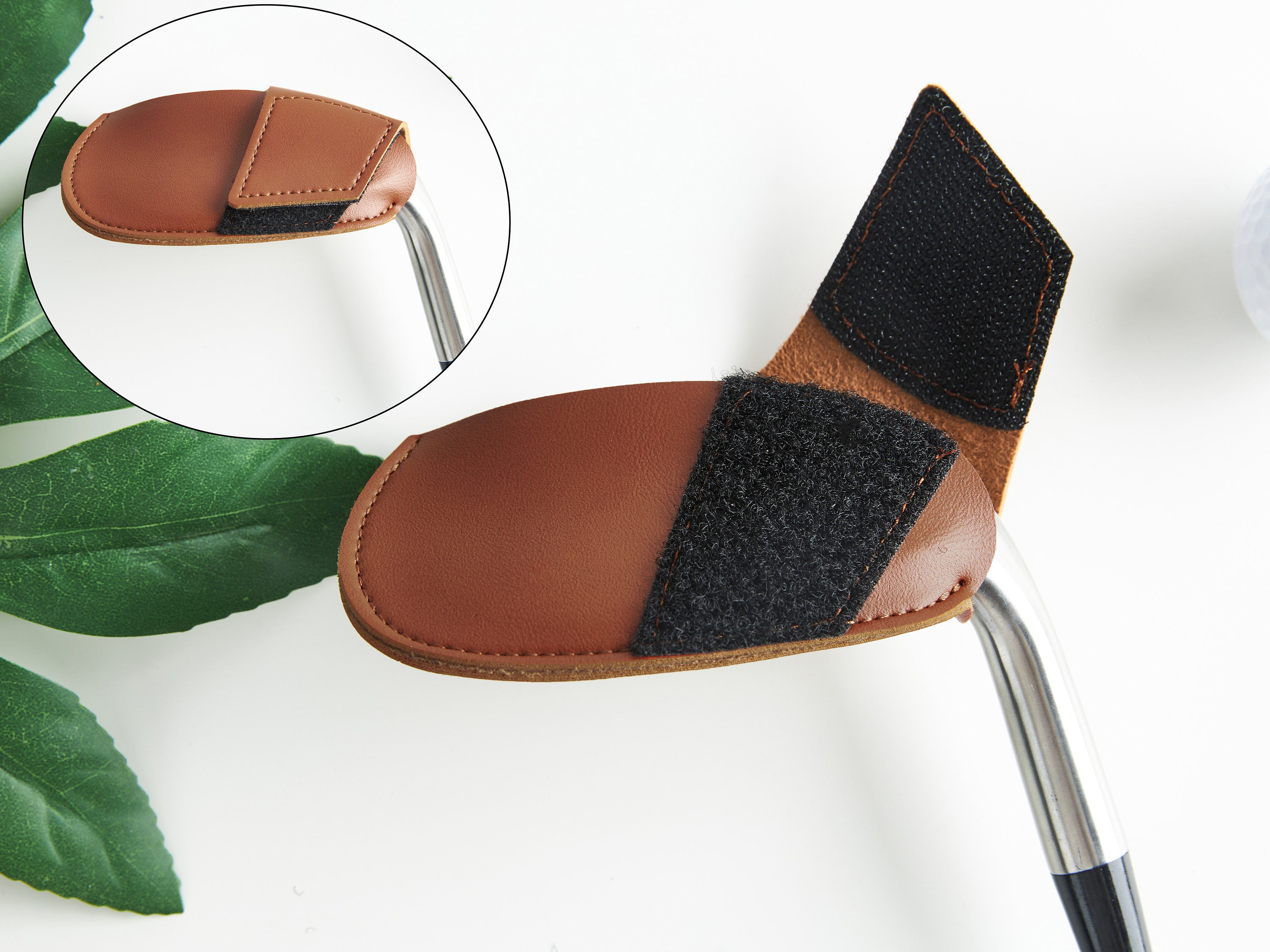 PU Leather Golf Iron Cover Personalized Golf Iron Head Cover Custom Golf Clubs Covers Golf