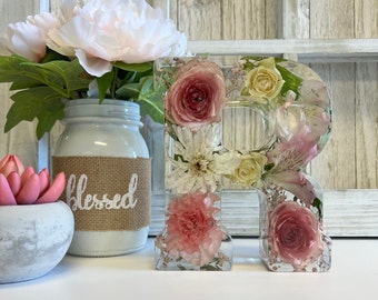 Flower Preservation, Monogram, Floral preservation, Funeral Arrangement, Memorial Flowers, Bouquet Preservation, Gift, Deposit