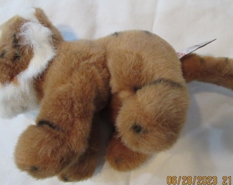 Vintage GUND STUFFED TIGER 44528 Plush Stuffed Animal