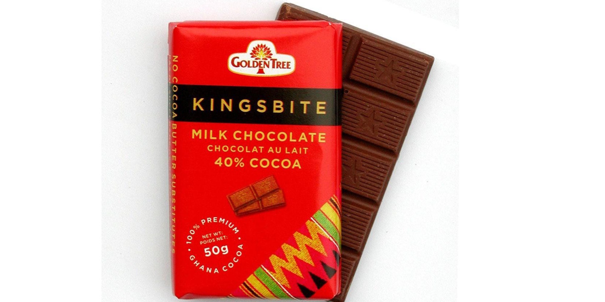 2 X 50g Kingsbite Milk Chocolate From Ghana 40 Ghana Cocoa Etsy UK
