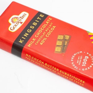2 X 100g Kingsbite Milk Chocolate from Ghana - 40% Ghana Cocoa