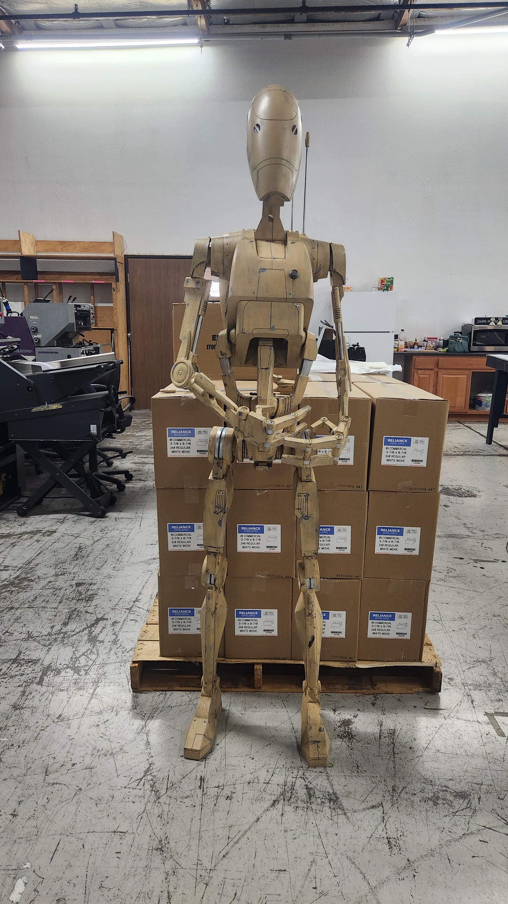 スターウォーズにインスパイアされたフルサイズのカスタムバトル