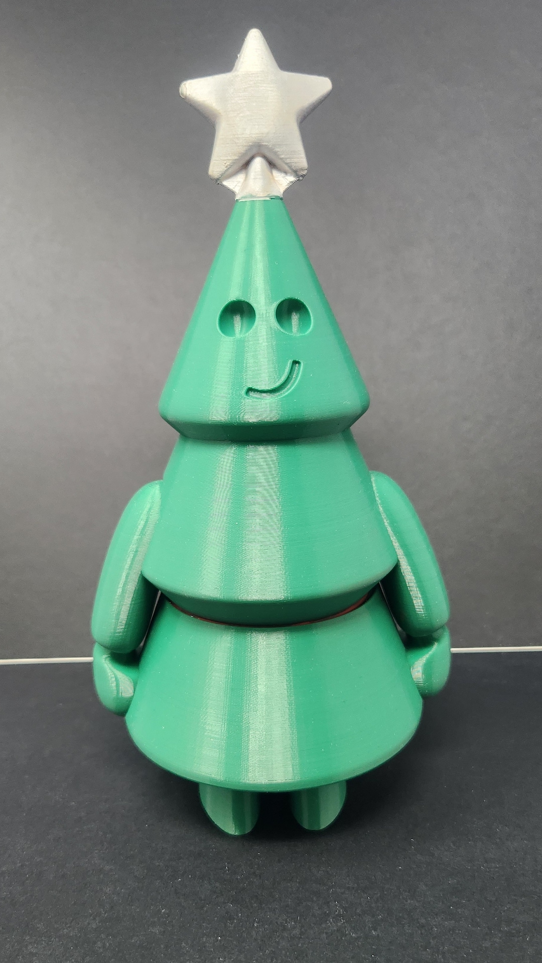 3D Printed Flashing Christmas Tree Silly Gag Gift Etsy