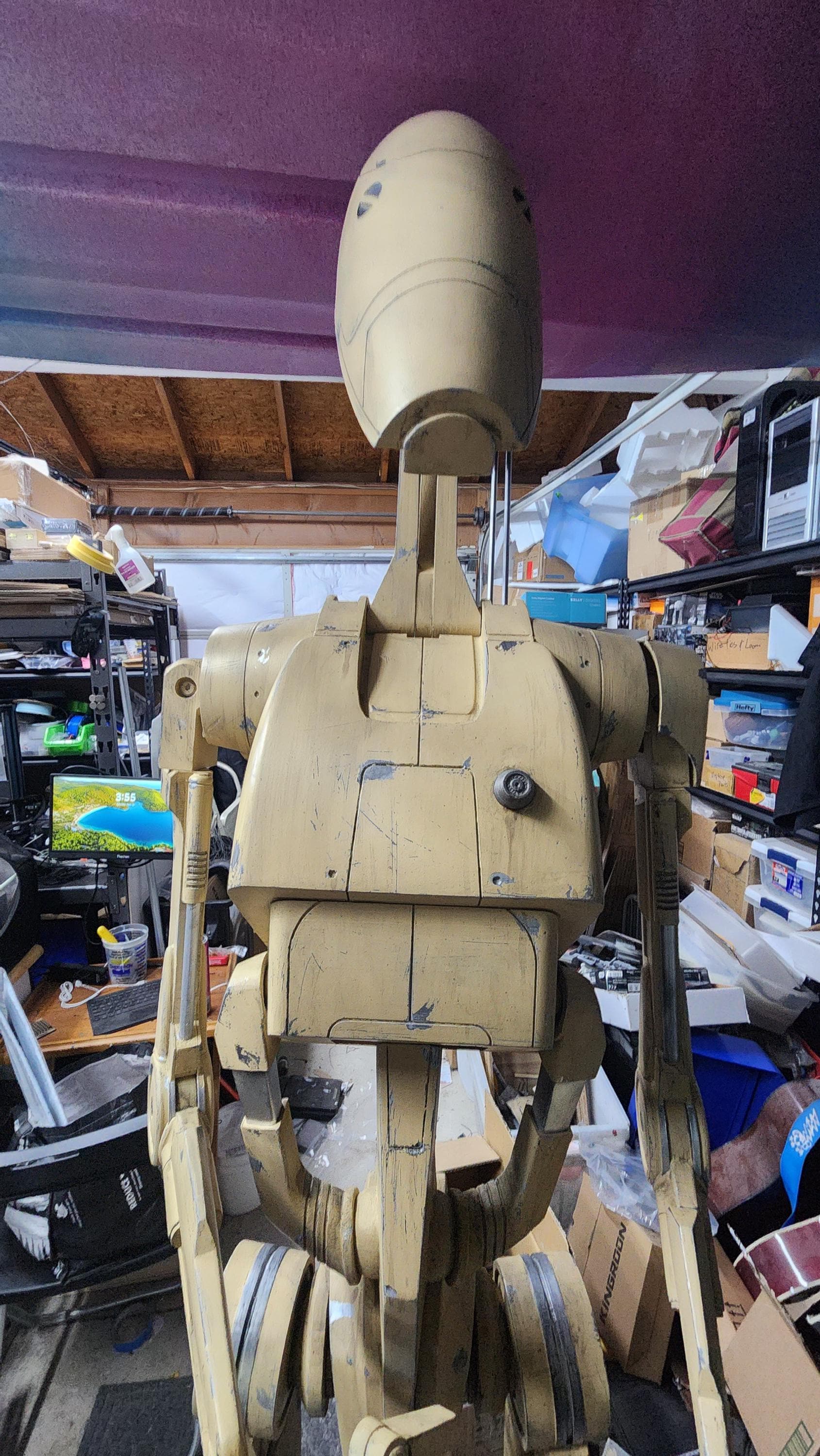 スターウォーズにインスパイアされたフルサイズのカスタムバトル