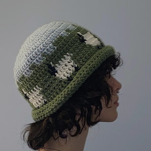 PATTERN crochet sheep hat