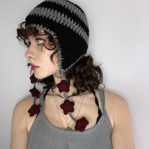 Scalloped Crochet perverze 帽子 Scalloped Crochet perverze 帽子