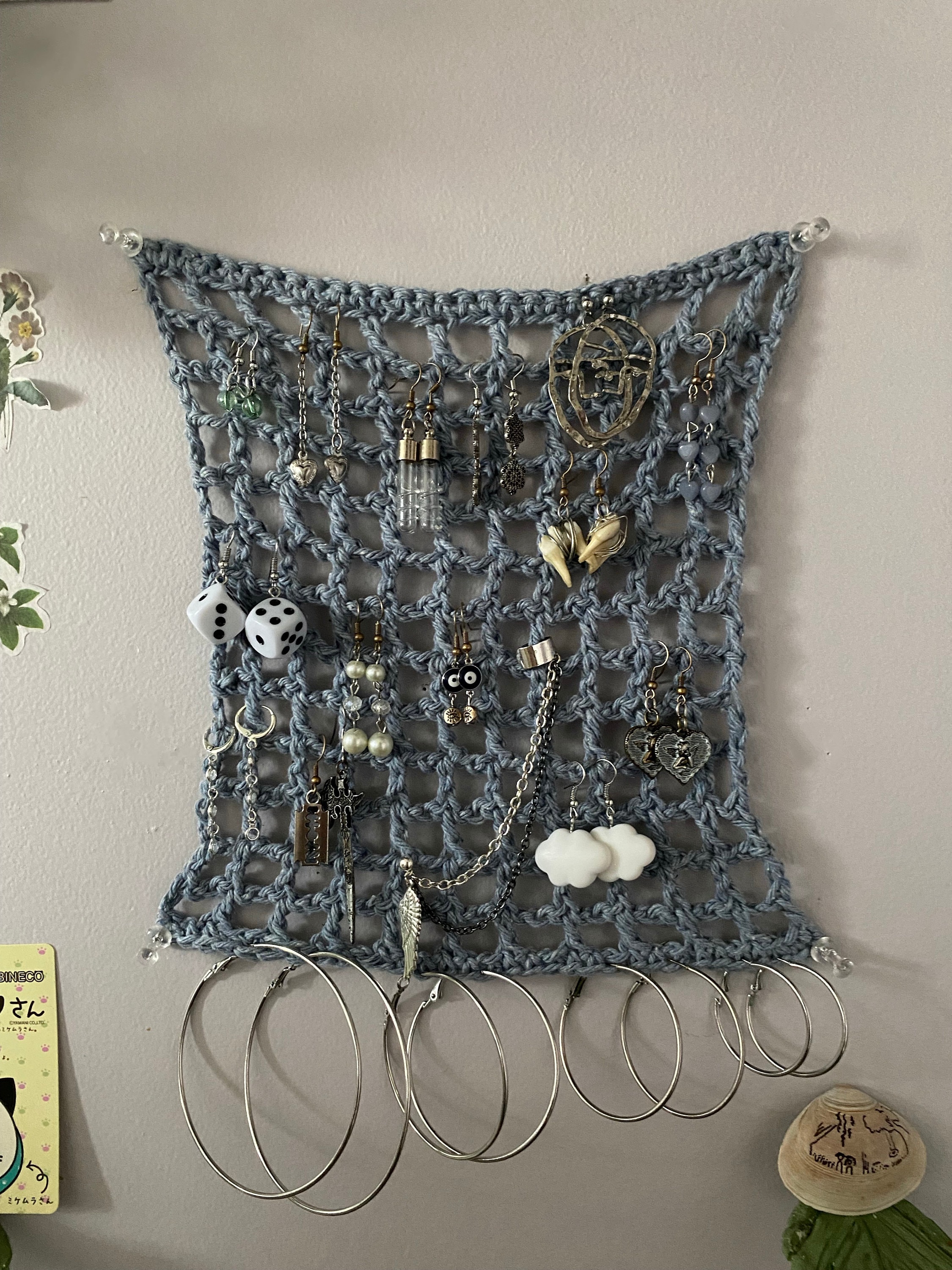 Organisateur de Bijoux Suspendu, Double Face 40 Poches et 20 Crochets Magiques, Porte-Colliers, Chaîne de Bijoux Organisateur de Bijoux Suspendu, Double Face 40 Poches et 20 Crochets Magiques, Porte-Colliers, Chaîne de Bijoux