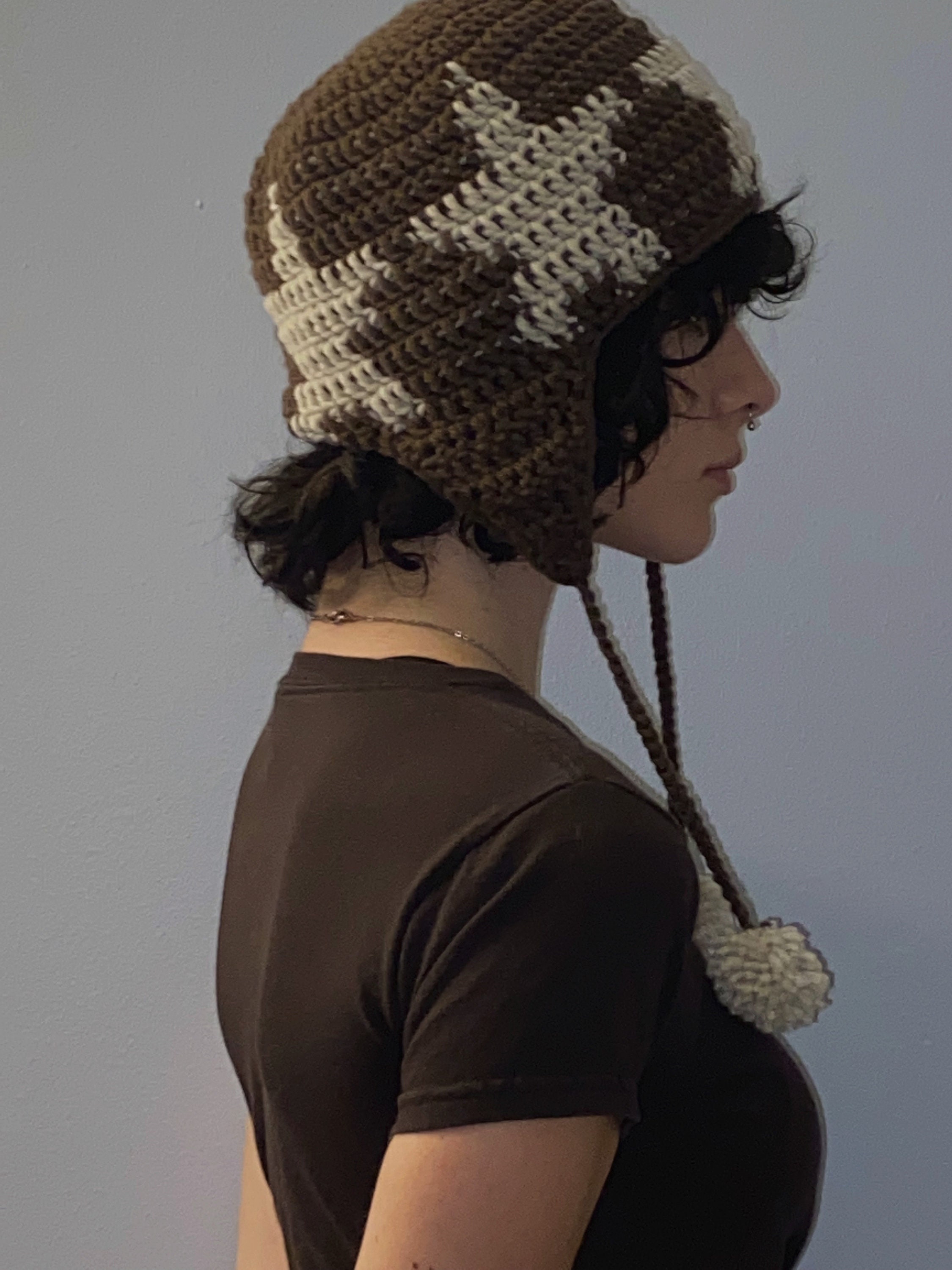 PATTERN Crochet Ear Flap Hat - Etsy
