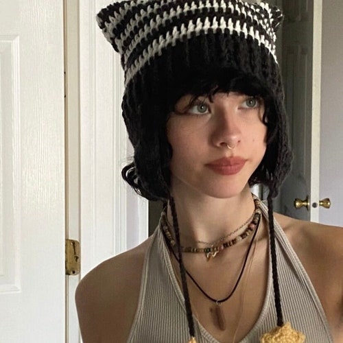 Cat Bucket Hat Crochet Pattern Etsy Canada