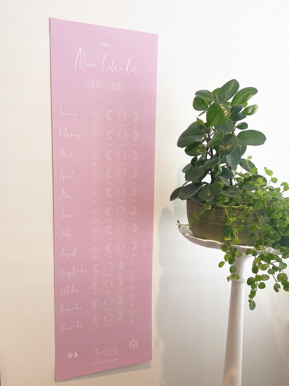 My Moon Calendar for Teens 2023 Etsy