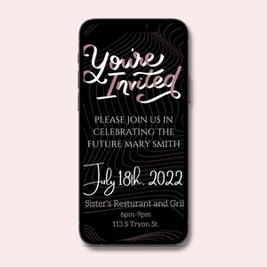 Bachelorette Invitation Template Proposal Download Canva