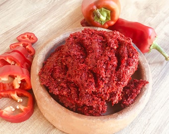 Homemade Organic Turkish Red Paprika Pepper Paste 1000g