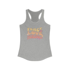 Peace Love PIckleball tank top, pickleball shirt, pickleball gift, pickleball womens, pickleball tank