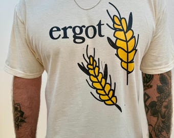 Ergot T-Shirt • Psychedelic Science Shirt • Albert Hofmann LSD History Tee • Mycology Fungi Top