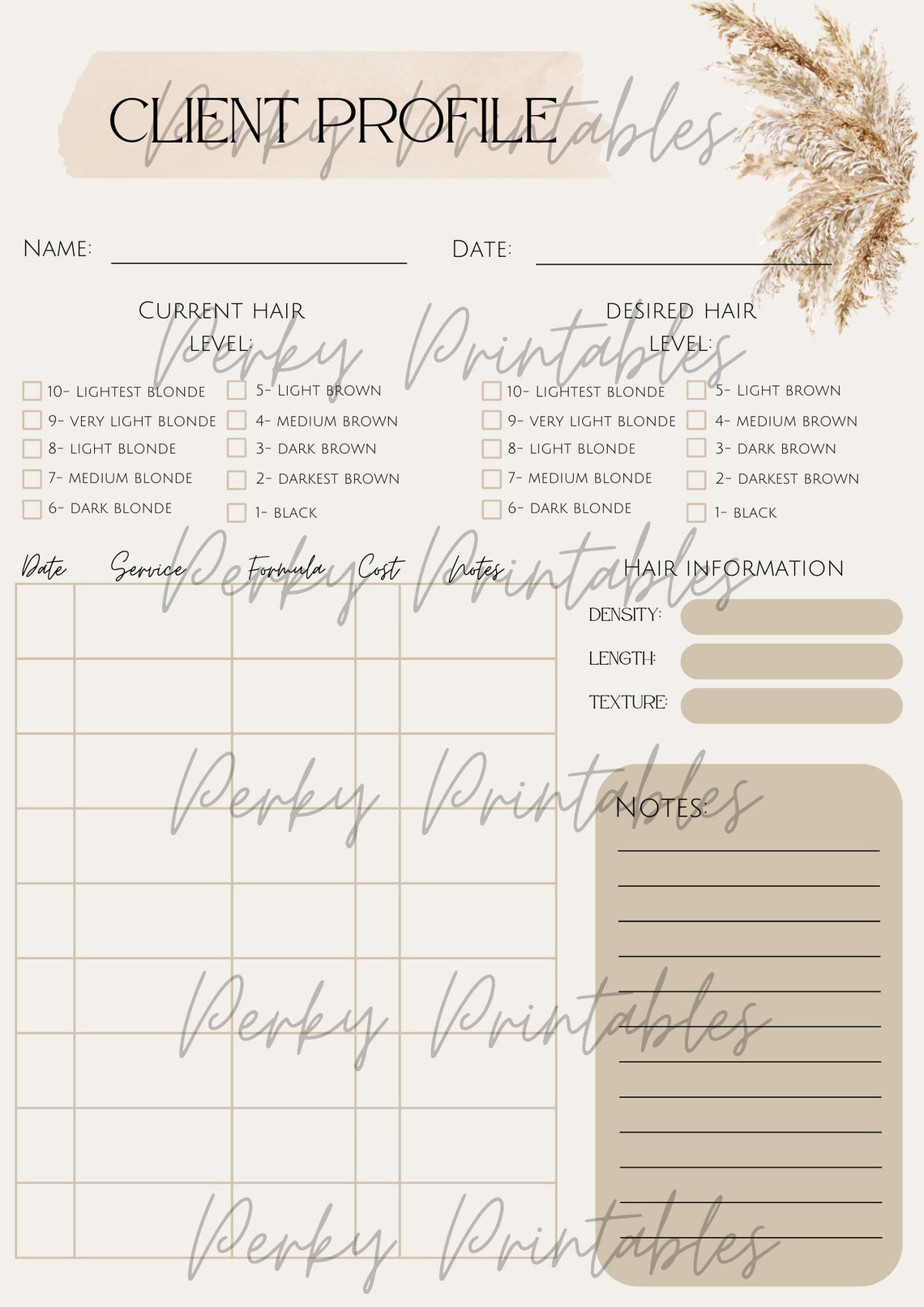 Hair Stylist Planner Appointment Book Salon Organization - Etsy