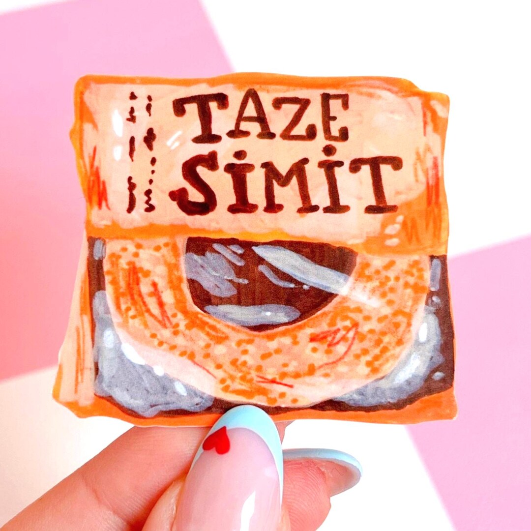 Simit Sticker | Turkish Food Vinyl Waterproof - Etsy