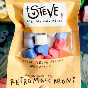 Steve Scented Soy Wax Melts Vegan
