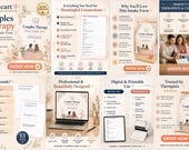 Couples Therapy Intake Form Template | Editable Client Questionnaire PDF | Therapist Marriage Counseling Forms | Private Practice