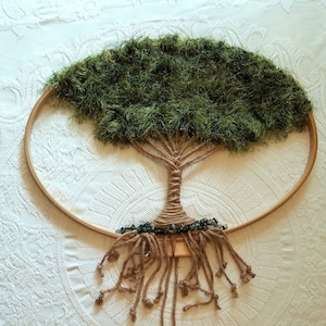Woven Tree Wall Art, Large