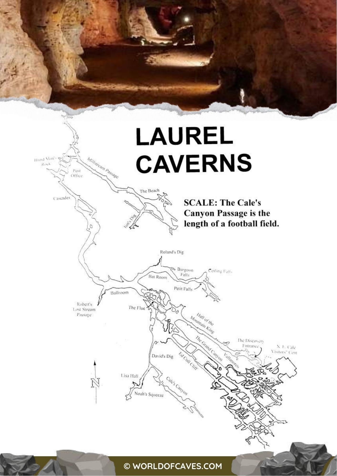Laurel Caverns Caves Cave Guide Digital Download Printable - Etsy