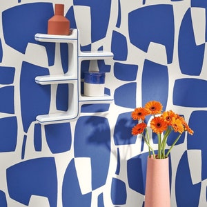 Vintage Wallpaper Giraffe Skin Boho Home Decor Sold Per Full Roll Only 20.50 wide x 33ft long image 3