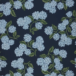 Vintage Wallpaper Hydras Boho Home Decor Sold Per Full Roll Only 20.50 wide x 33ft long 3 Colors to Choose From Blue